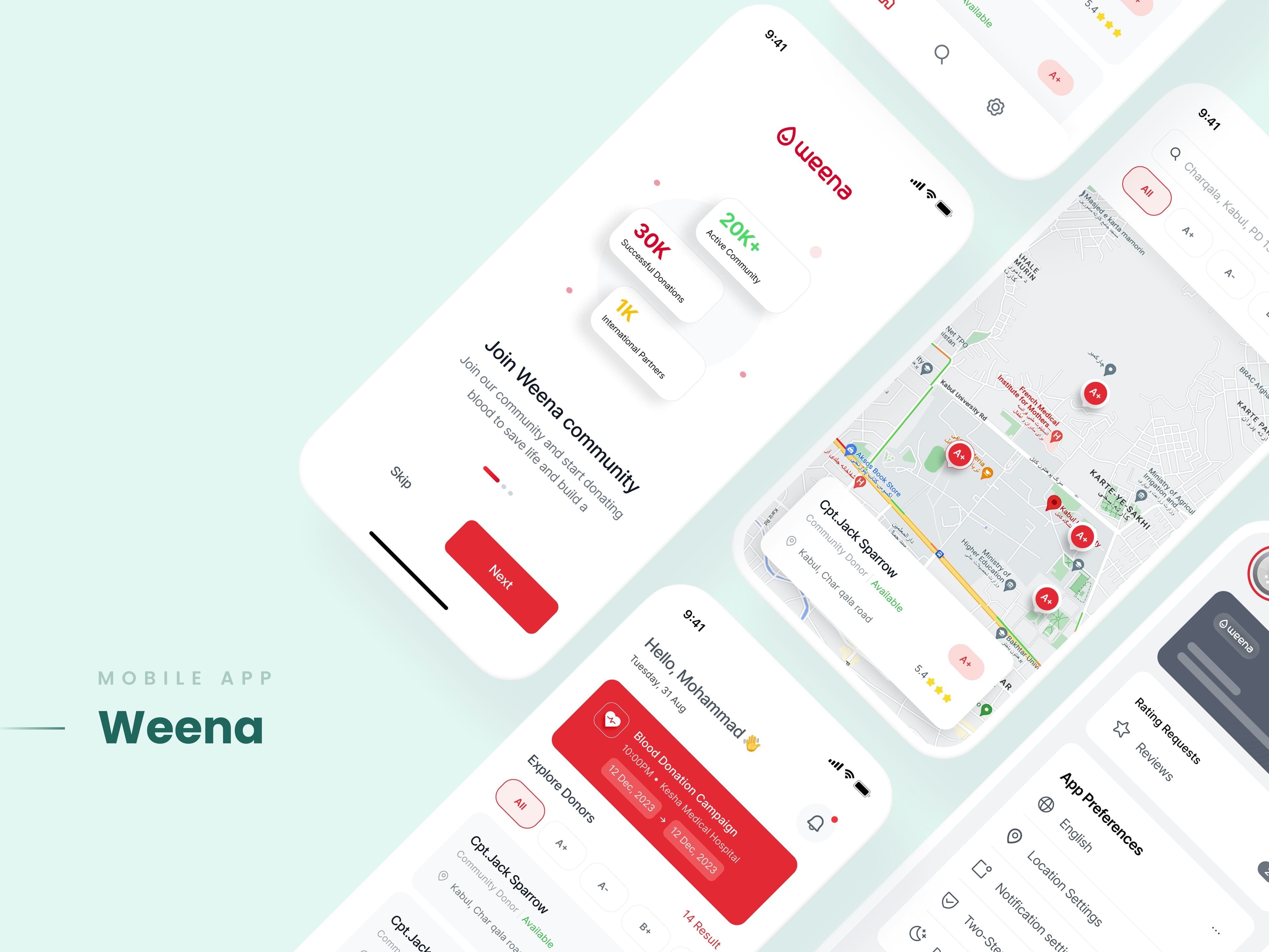 Aperçu App MedicalAid